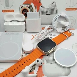 پک ساعت هوشمند مدل X8 یونیک کامبیشن به همراه ایرپاد و پاوربانک