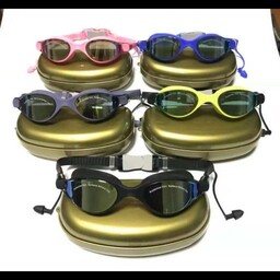 عینک شنا اسپیدو قاب طلایی اصلی حرفه ای رنگبندی 