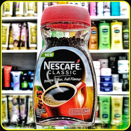 قهوه فوری نسکافه نستله کلاسیک برزیلی (100گرم)Nescafe nestle Instant coffee 