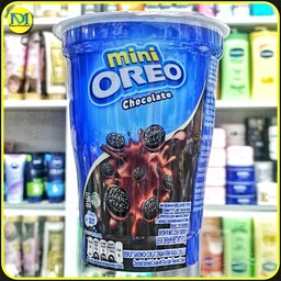 بیسکوییت اوریو مینی لیوانی با طعم شکلاتی (61.3گرم) oreo mini 