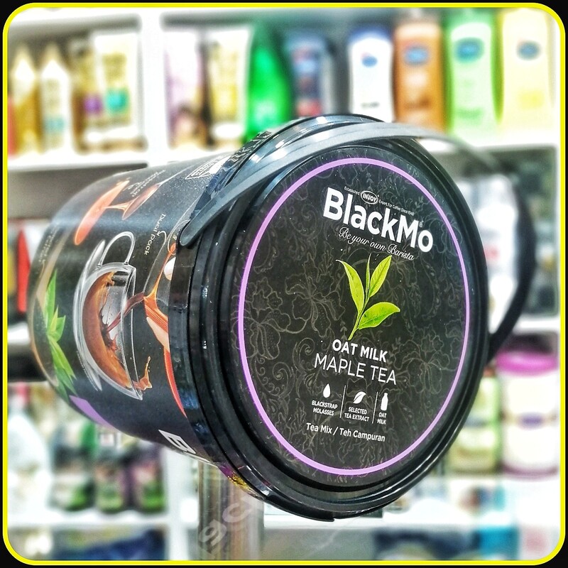 دمنوش تقویتی جو دوسر شیر و چای افرا بلاک مو (340گرم) black mo oat Milk maple tea 