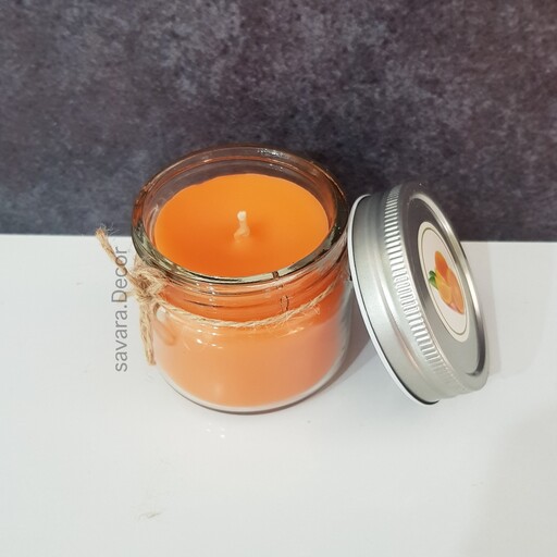 شمع معطر با رایحه پرتقال