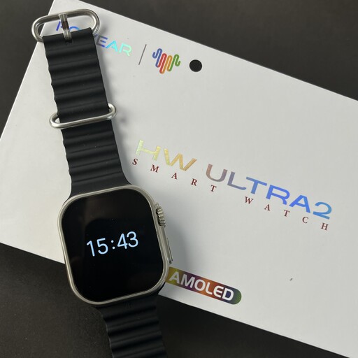 ساعت هوشمند و اسمارت واچ  HW Ultra2رنگ مشکی