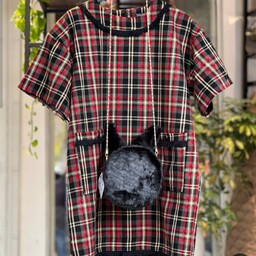 پیراهن سارافون مانتو کشمیر دوخت سفارشی مطابق با سایز و رنگ دلخواه شما (بدون کیف)