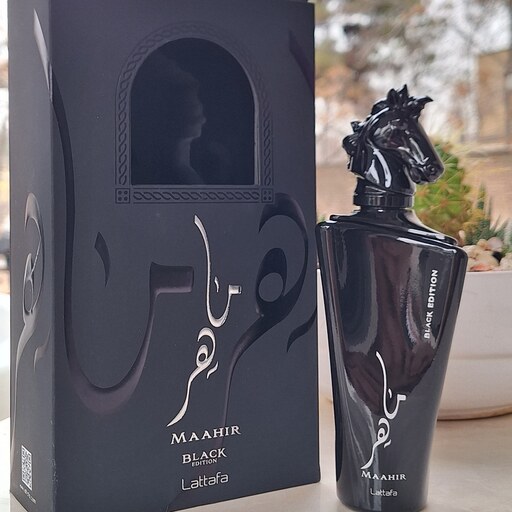 دکانت یا نمونه( سمپل)ادکلن مردانه 1 میل  ماهر MAAHIR BLACK EDITION EAU مشابه ادکلن انکر نویر لالیک 