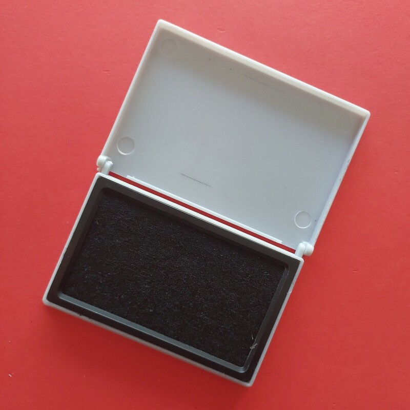 استامپ کورش سایز کوچک رنگ مشکی - نوشت افزار وحید