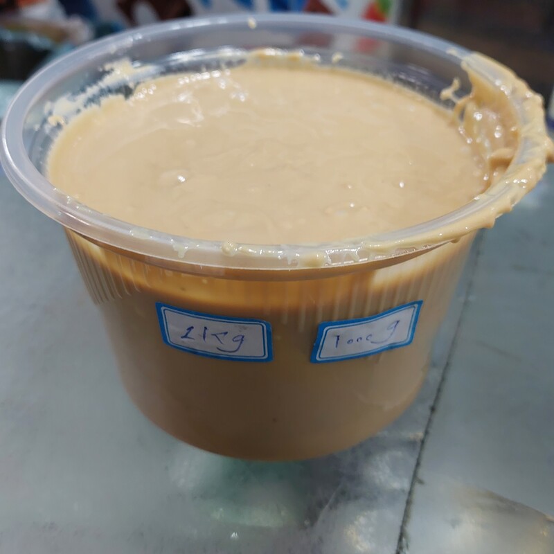 کرانچی کره بادام زمینی در بسته بندی های 250 گرم 500 گرم و یک کیلو گرم
