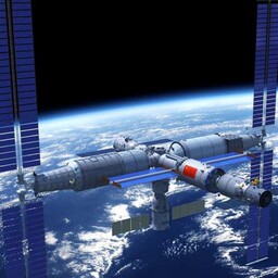 کیت ساخت ماکت ایستگاه فضایی چین 