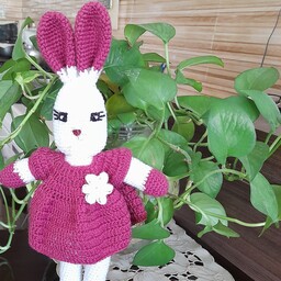 عروسک خرگوشی دستباف