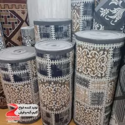 کناره گلیم طرح چهل تیکه فیلی سایز عرض 80 سانتی متر  در 1 متر  (پس کرایه )