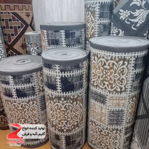 کناره گلیم طرح چهل تیکه فیلی سایز عرض 50 سانتی متر  در 4.5 متر  (پس کرایه )