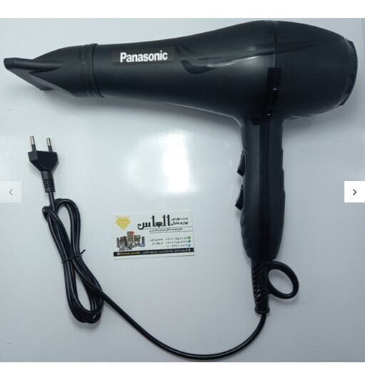 سشوار پاناسونیک Panasonic ، دو سرعته با سه حالت باد سرد و گرم و داغ ، 9000 وات ، حالت دهنده مو ، سشوار خانگی ، جهیزیه