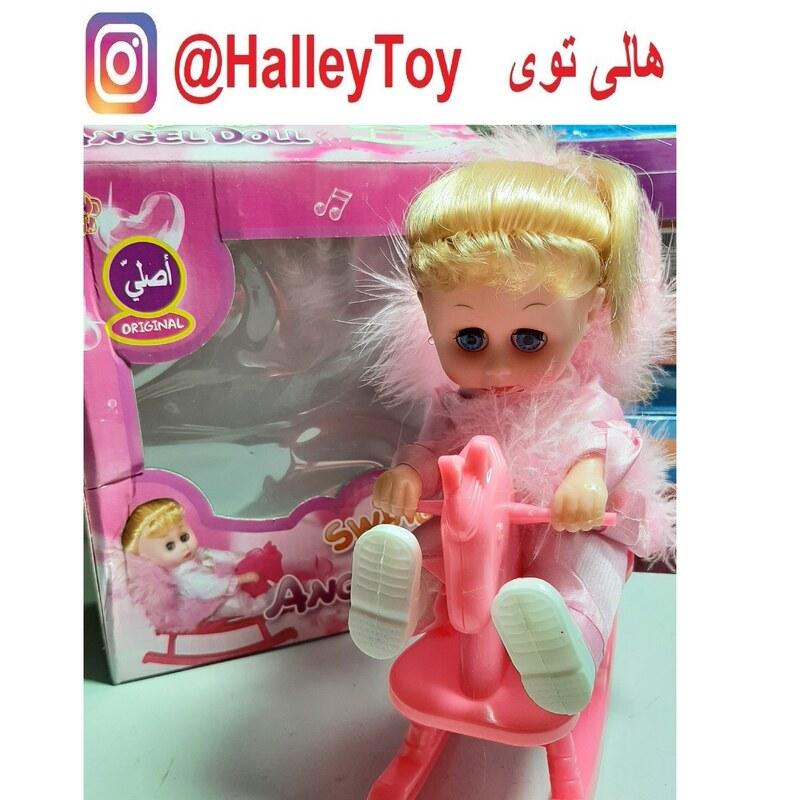 اسباب بازی عروسک فرشته اسب سوار موزیکال برند اصلی سفارش اروپا فروشگاه هالی توی 