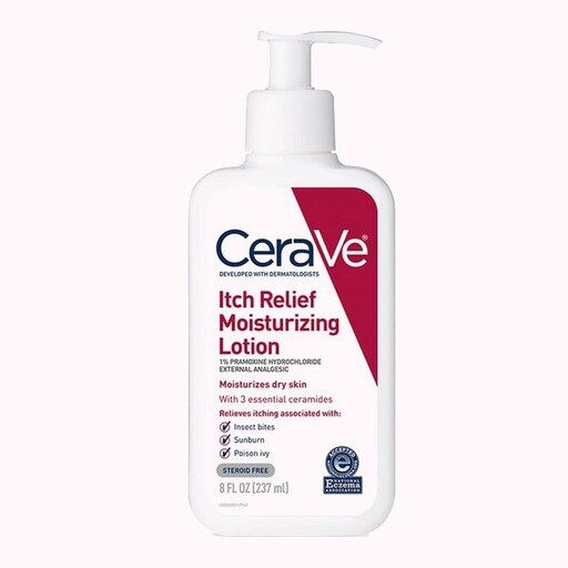 لوسیون کرم مرطوب کننده و ضد خارش سراوی CeraVe مدل Itch Relief حجم 237 میل