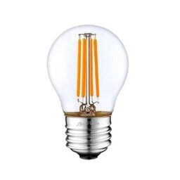 لامپ ال ای دی فیلامنتی تخمرغی4وات (G45)سرپیچ معمولی(E27)
