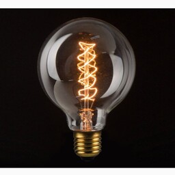 لامپ ادیسونی دکوراتیو  G95 آفتابی 40وات سرپیچ معمولی(E27)