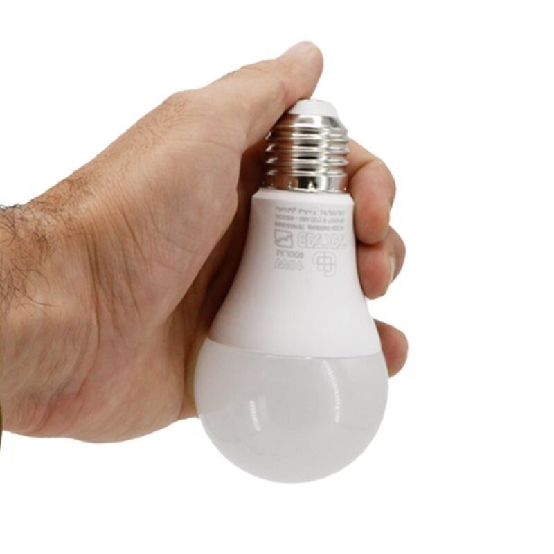 لامپ ال ای دی 10 وات حبابی تک تاب با یکسال ضمانت تعویض بدون قیدو شرط
