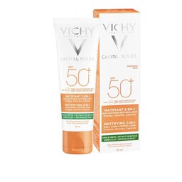 کرم ضد آفتاب بی رنگ ویشی مینرال VICHY MATIFIANT SPF50