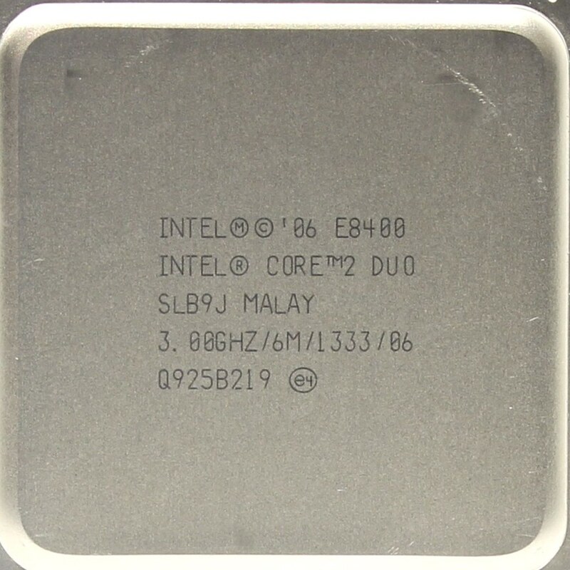 پردازنده  E8400
