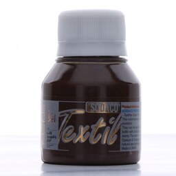  رنگ پارچه ترنسپرنت سوداکو 55 میل شکلاتی کد 2856 textile CHOCOLATE BROWN