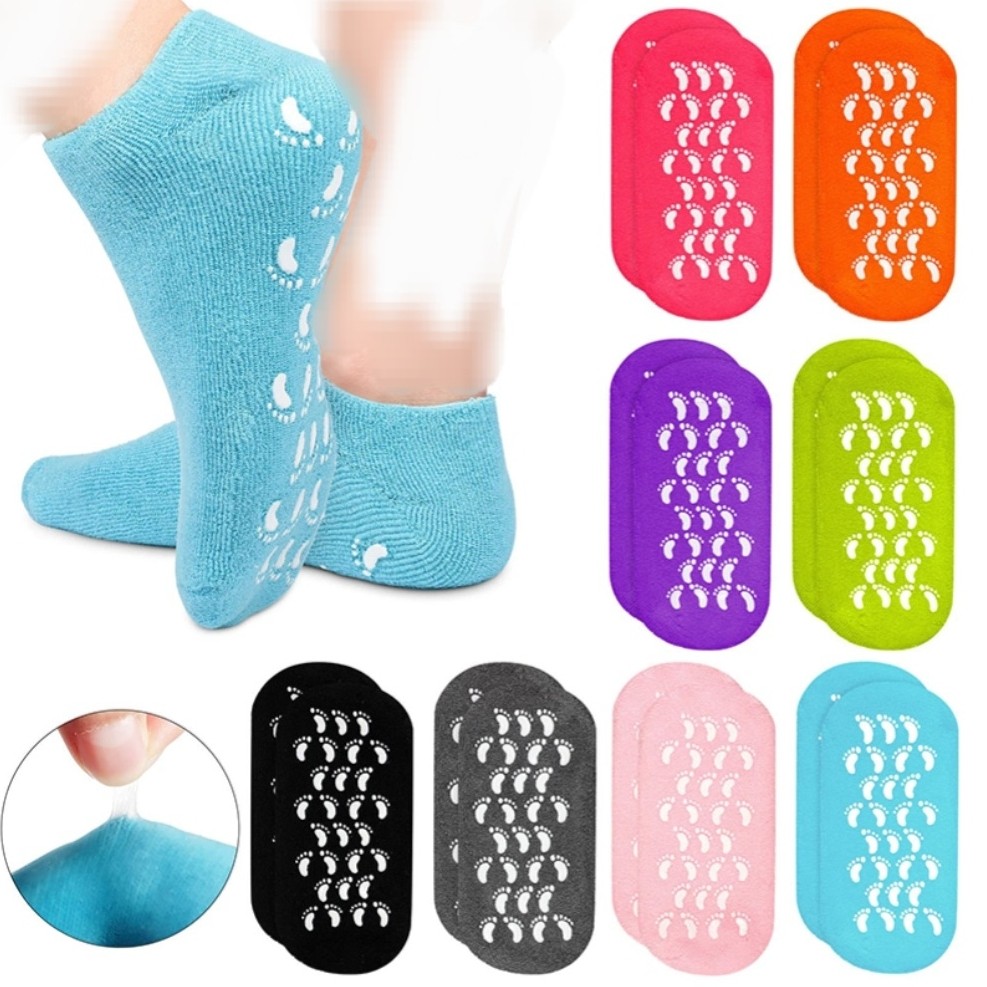 جوراب سیلیکونی ژله ای ترک پا کد b2138