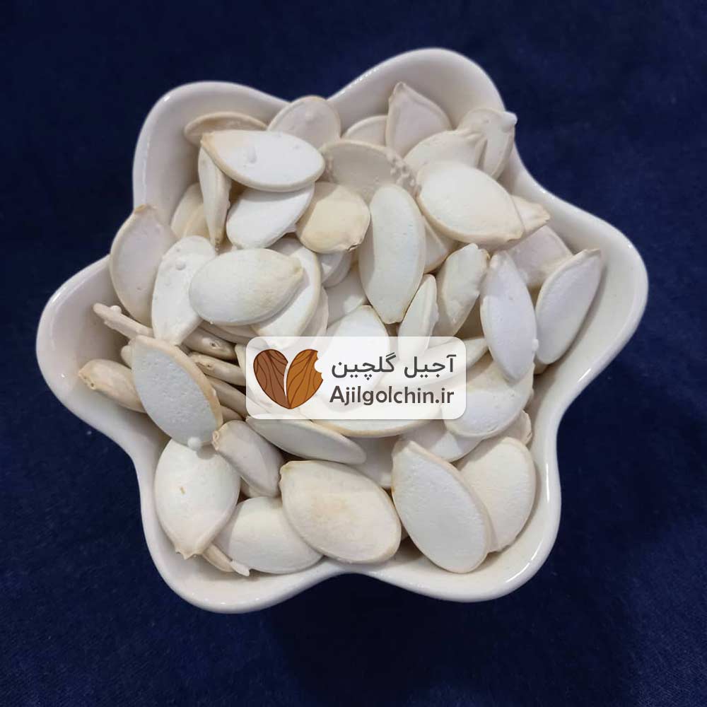 تخمه کدو مرمری خام