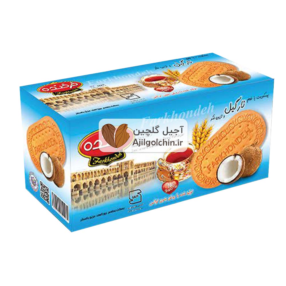 بیسکوئیت فرخنده باطعم نارگیل