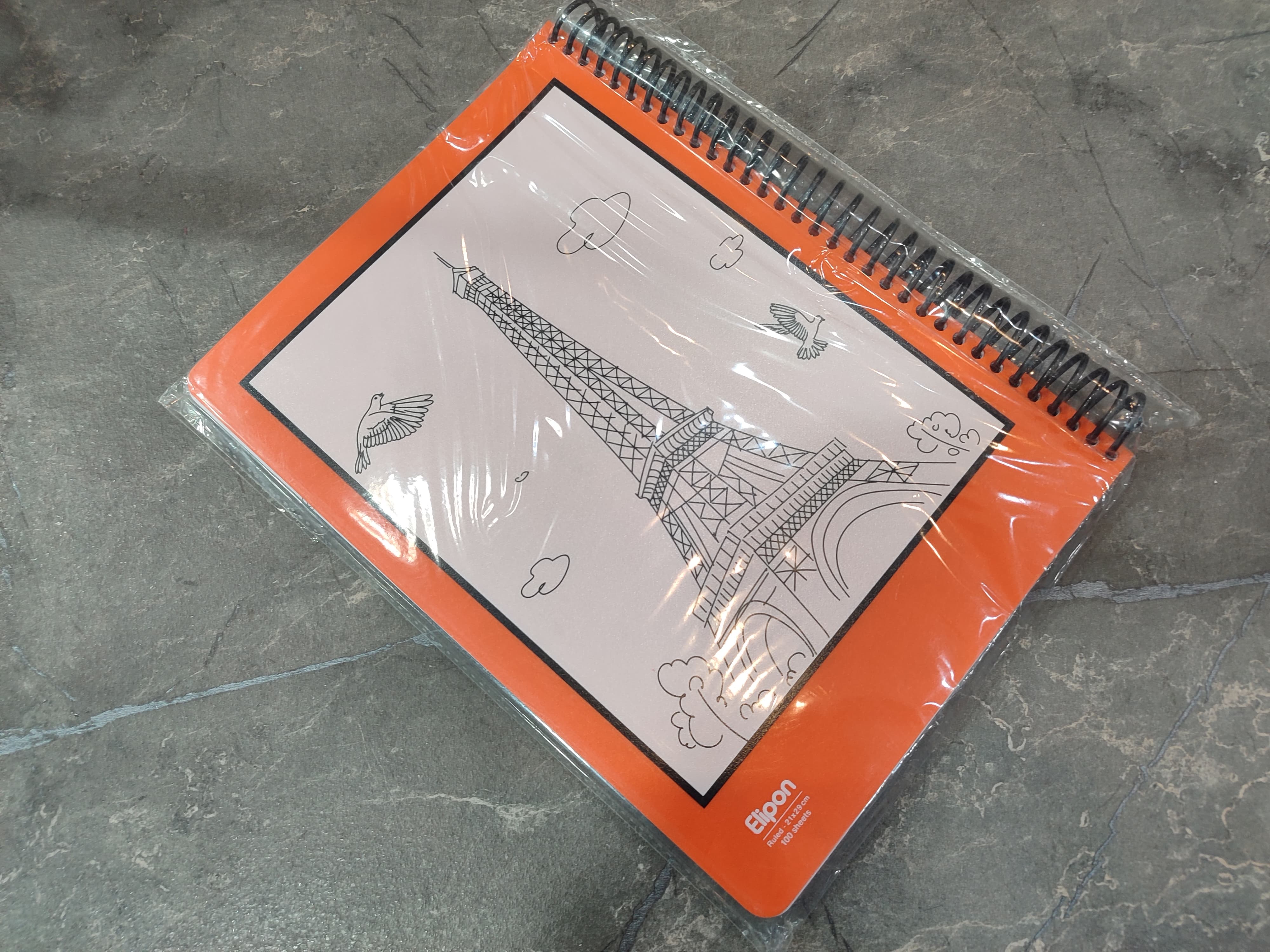 دفتر 100 برگ، برند Elipon