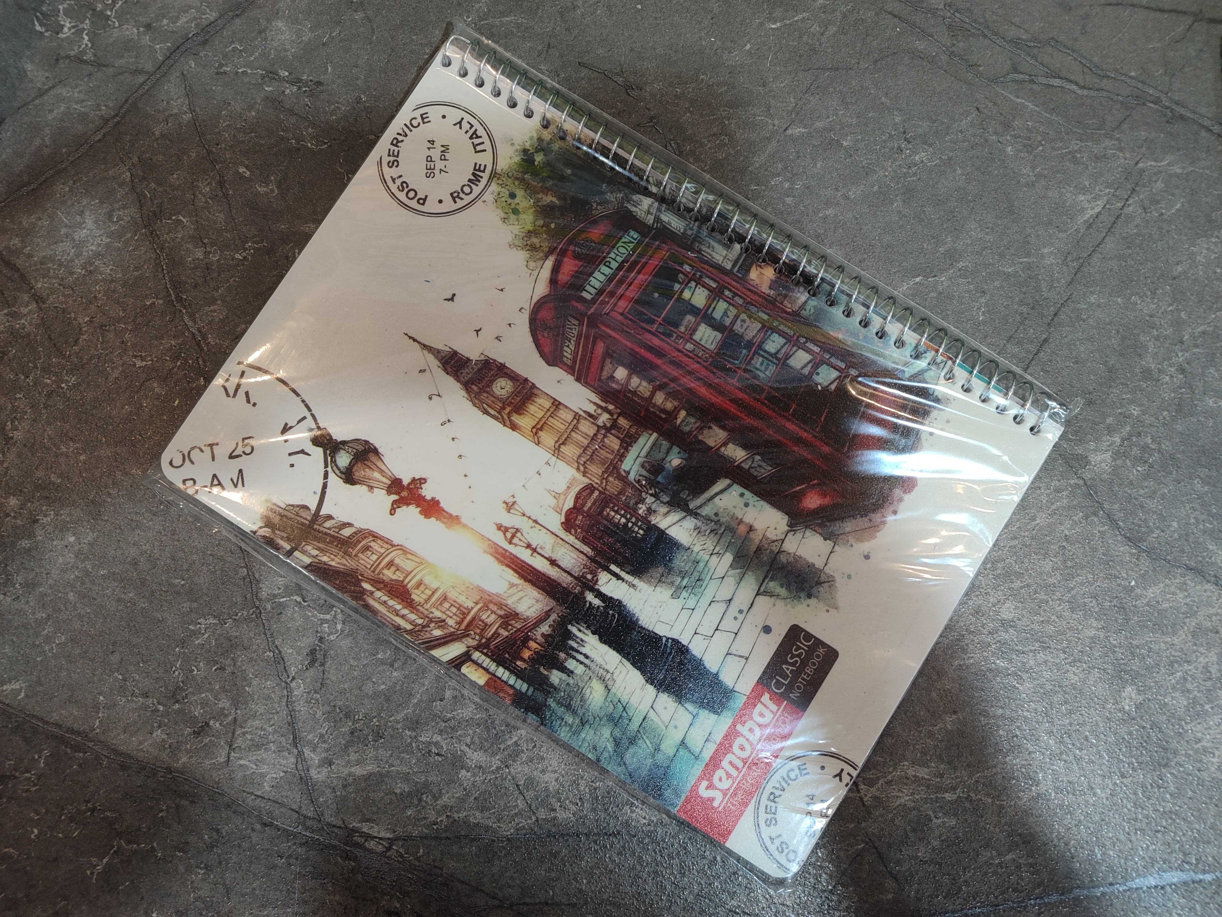 دفتر 100 برگ برند Senobar