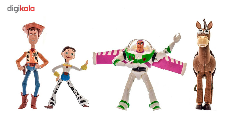 اکشن فیگور آناترا مدل Toy Story بسته 4 عددی 5e6