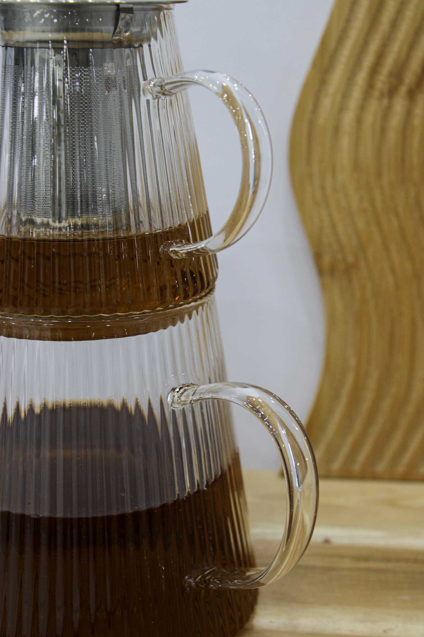 کتری قوری پیرکس هرمی  