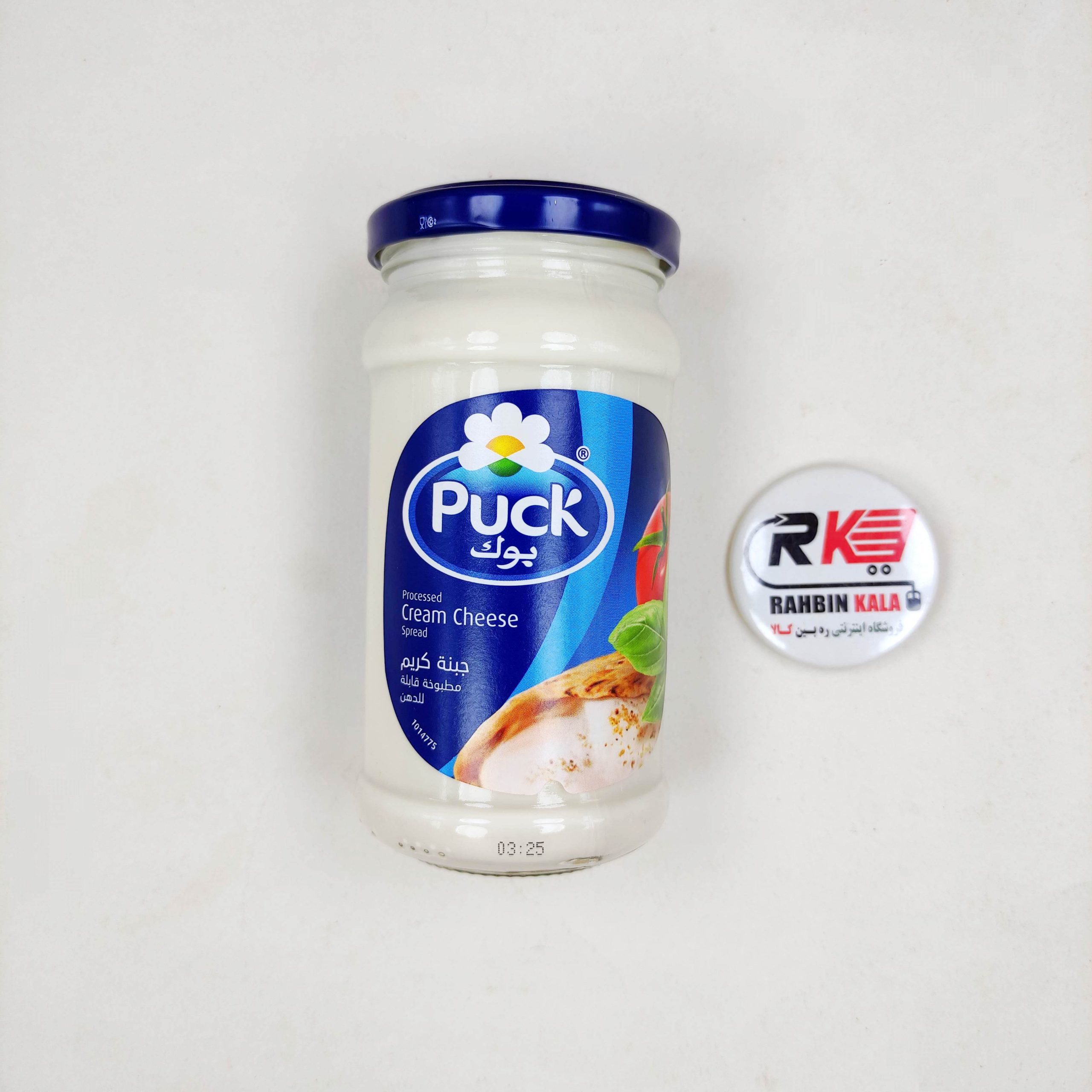 پنیر سفید خامه ای بوک 240گرم Puck cream cheese 