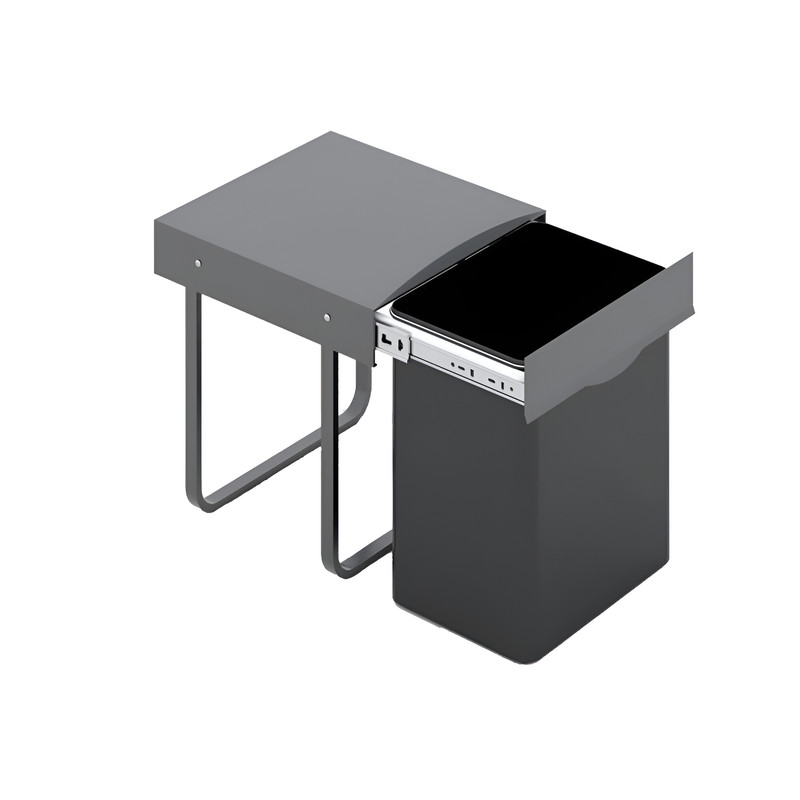 - سطل زباله کابینتی مدل تک مخزن گنجایش 24 لیتر -