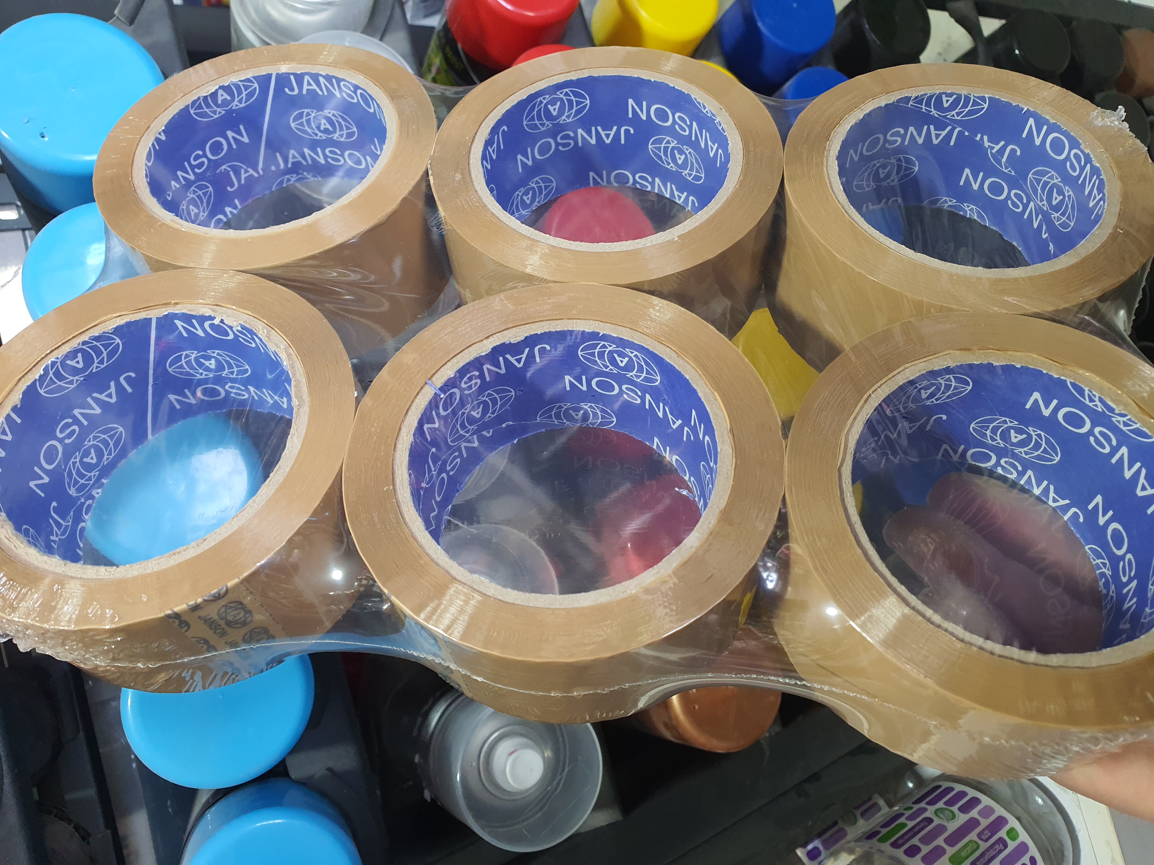 چسب کارتن جانسون 90 یارد