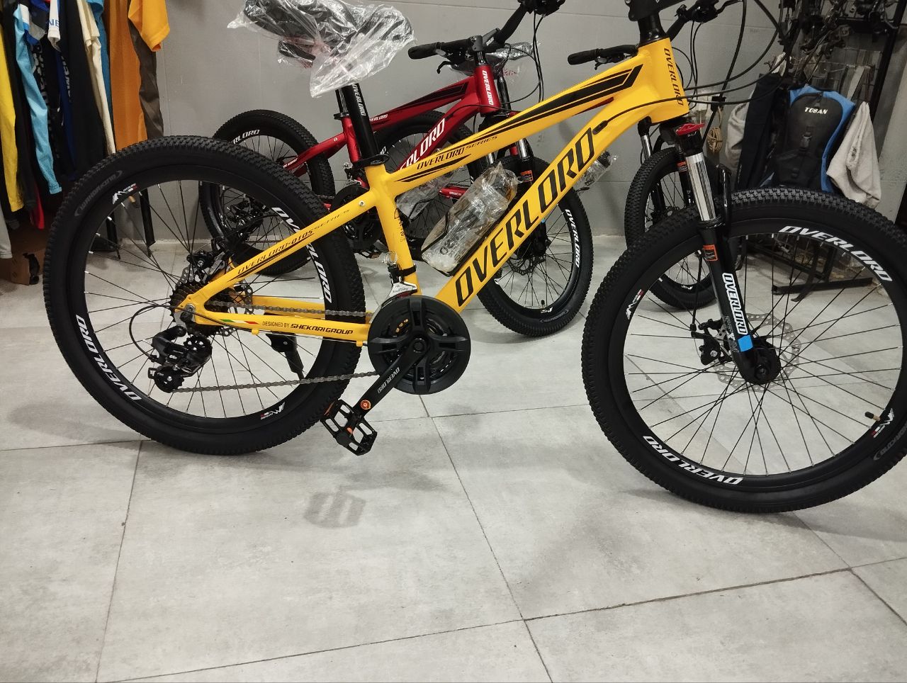 دوچرخه OVERLORD سایز 24 آلمینیوم شیمانو اصلی