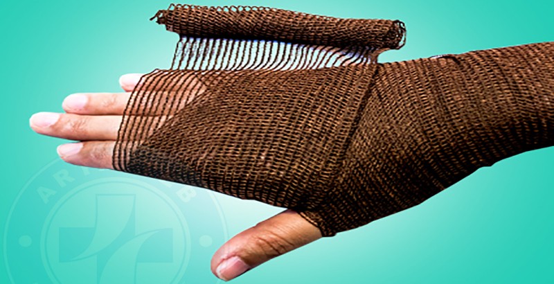 باند سوختگی کرپ 10cm