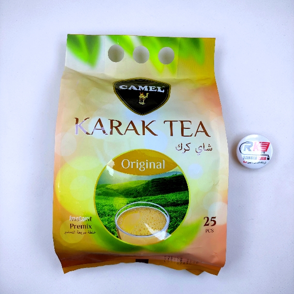 چای کرک ارجینال ساشه ای 25عددی کمل camel