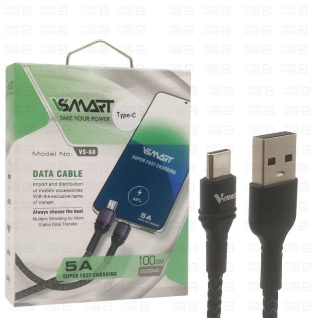 کابل Type-C وی اسمارت مدل VS-68 کنفی