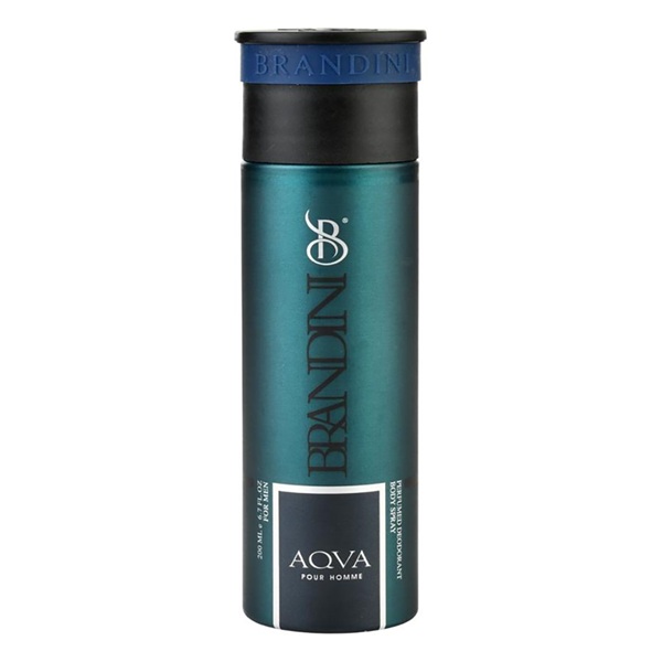 برندینی اسپری خوشبو کننده بدن مردانه آکوا پورهم 200 میلی لیتر | Brandini Aqva Pour Homme Body Spray 200ml