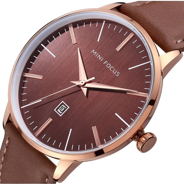 ساعت مچی عقربه‌ای مردانه مینی فوکوس مدل 0115BRN