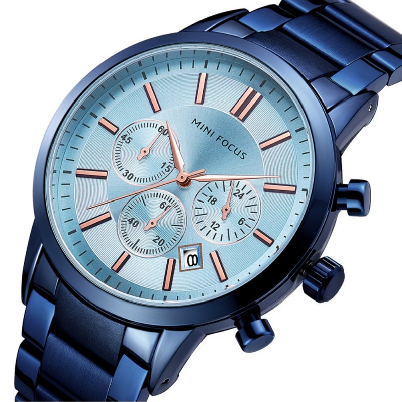 ساعت مچی عقربه ای مردانه مینی فوکوس مدل mf0188g.05