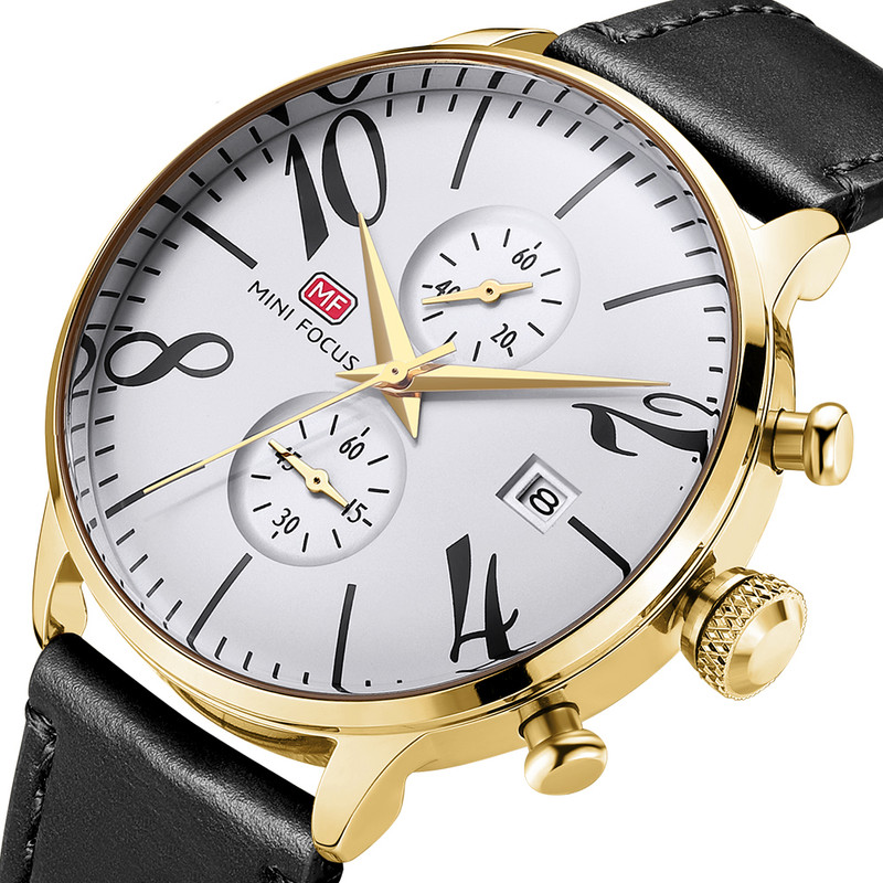 ساعت مچی عقربه‌ای مردانه مینی فوکوس مدل mf0135g.04