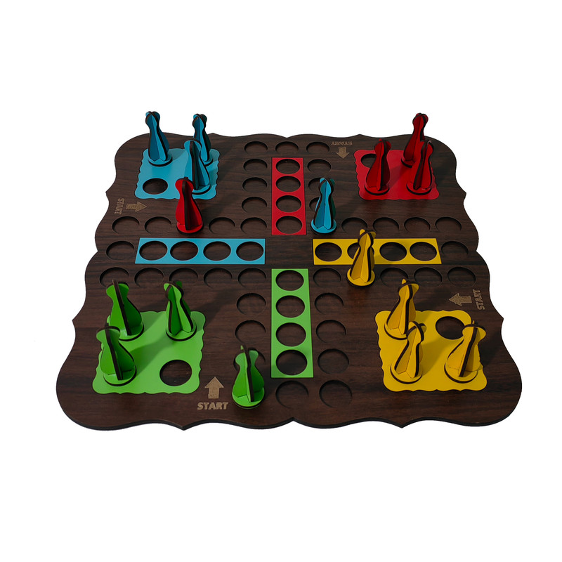 بازی فکری منچ مدل کلاسیک کد 02 مناسب برای سنین بالای پنج سال