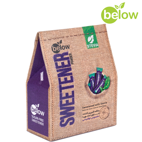 پودر استویا ساشه 60 عددی بیلو (شکر رژیمی)