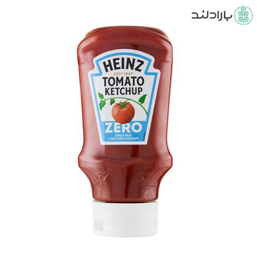 سس کچاپ زیرو هاینز - بدون شکر و نمک افزوده 425 گرم