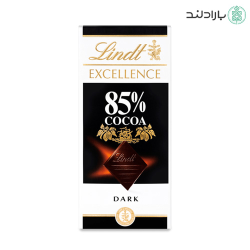 شکلات تلخ تخته ای 85 درصد لینت - 100 گرم