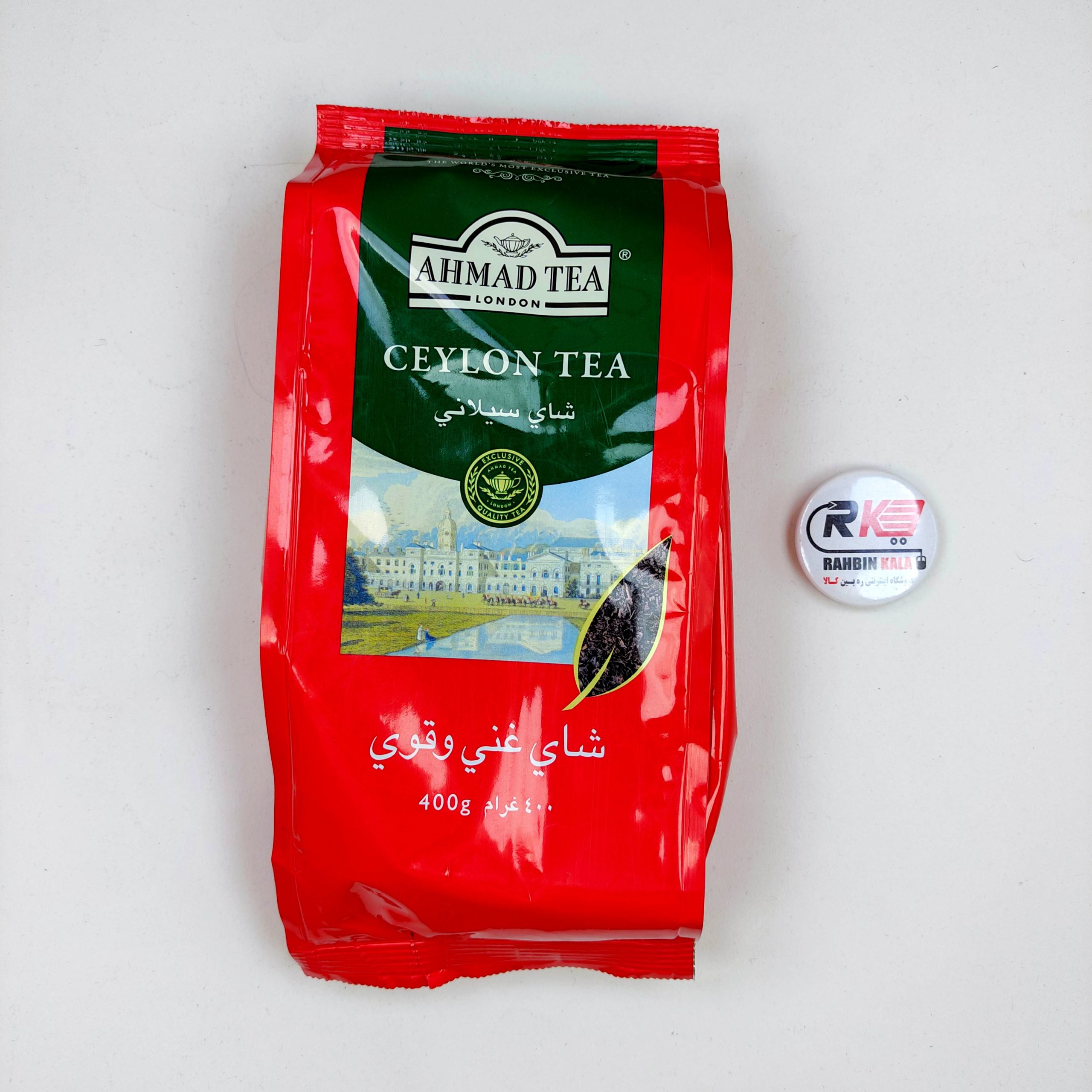 چای ساده سیلان پاکتی احمد 400گرم