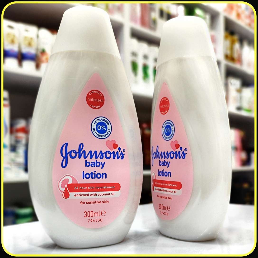 لوسیون بدن کودک جانسون 300 میل baby lotion johnson