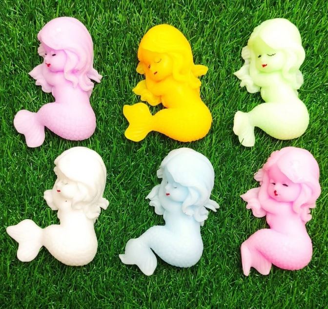 نرمالو پری دریایی بزرگ رنگی