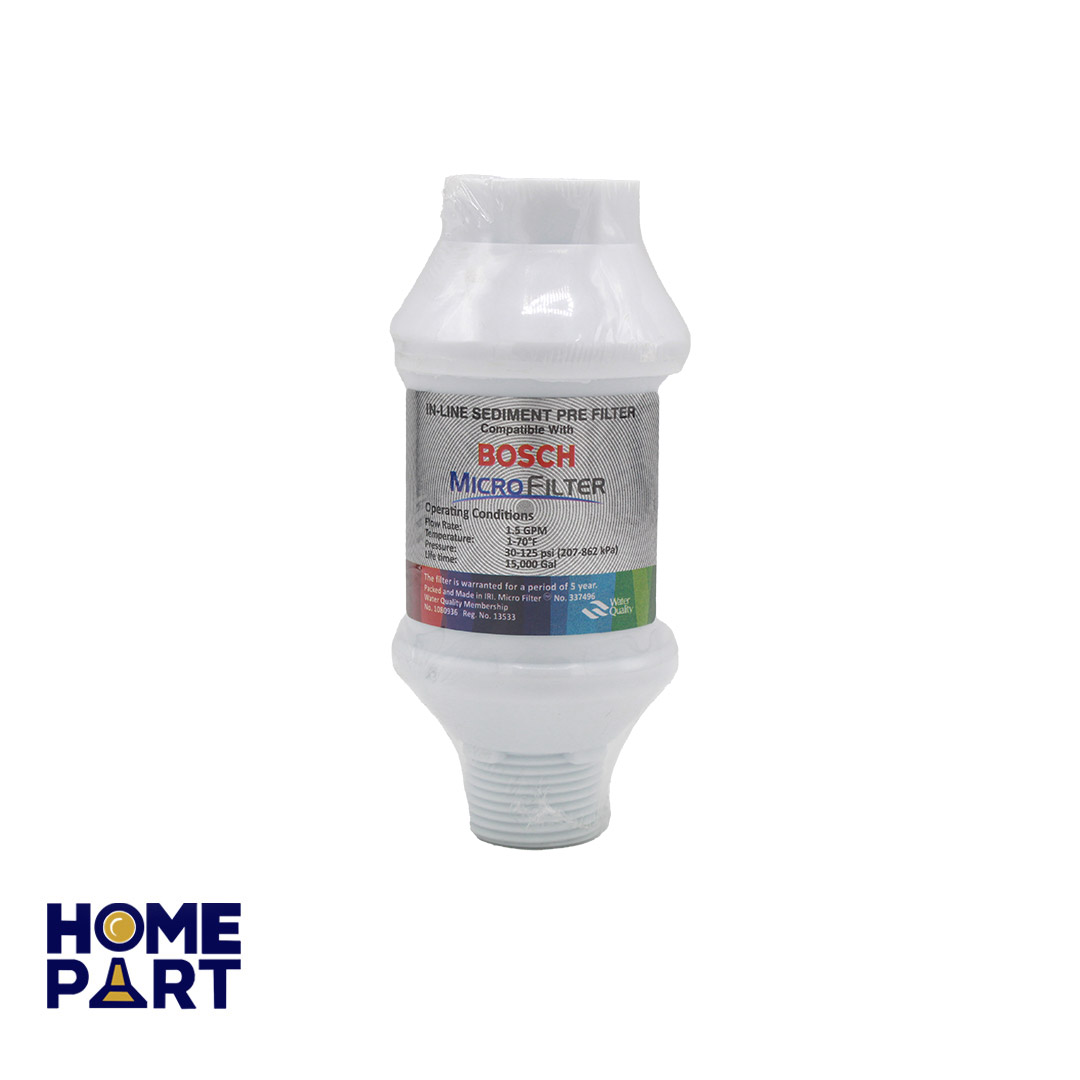فیلتر ورودی ظرفشویی و ماشین لباسشویی مینی بوش BOSCH